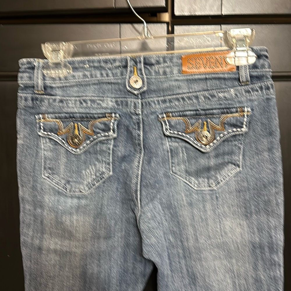 Young girls size 16 seven jeans